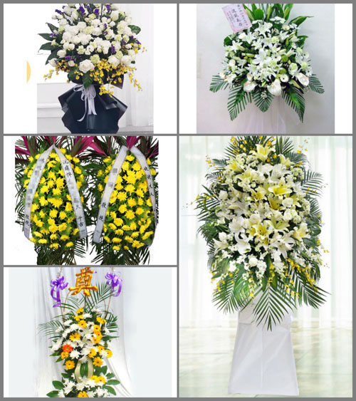 云南普洱澜沧县雪林乡白事花篮预定